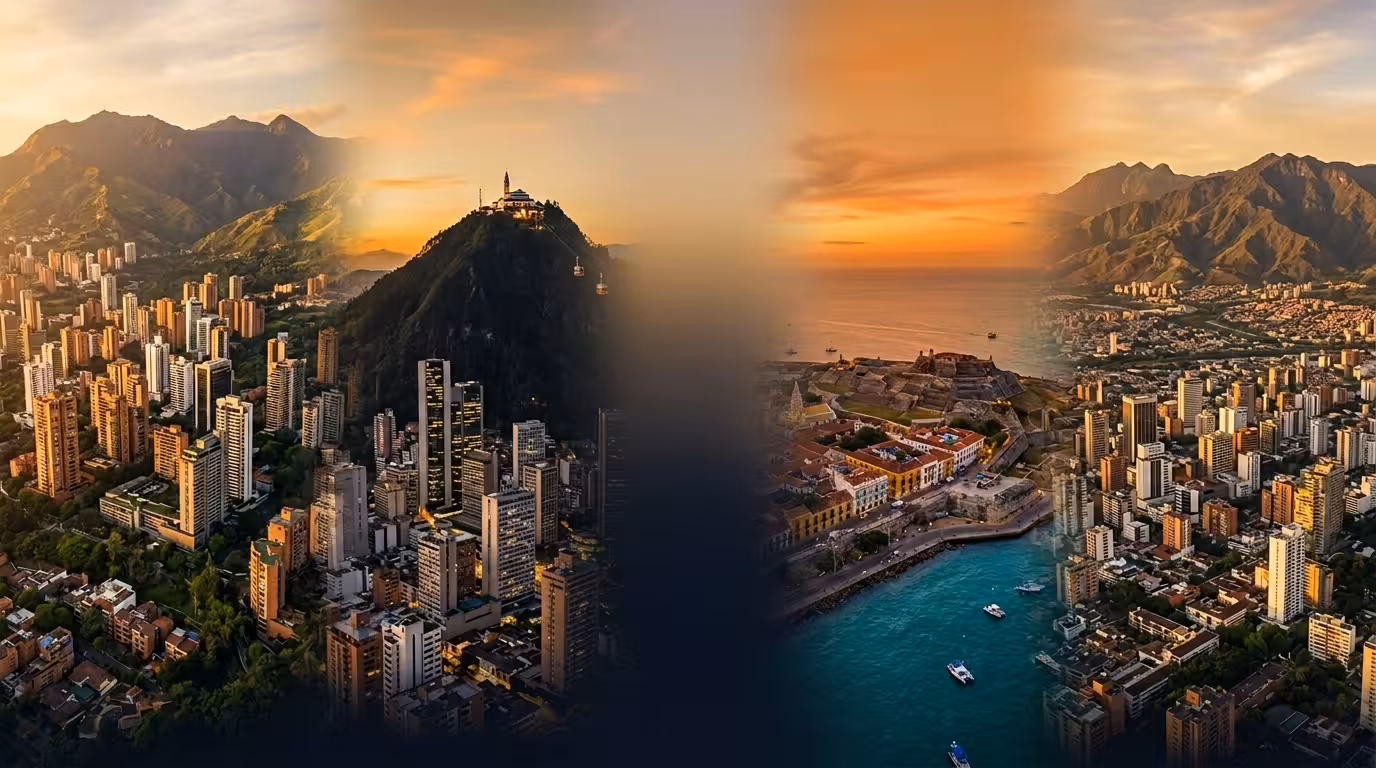 Ciudades Sugar de Colombia - Medellín, Bogotá, Cartagena y Cali