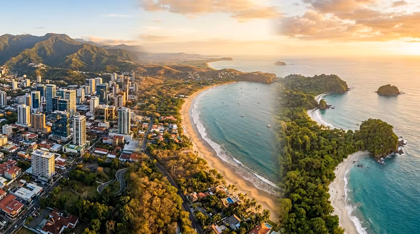 Ciudades Sugar de Costa Rica - San José, Guanacaste y Manuel Antonio