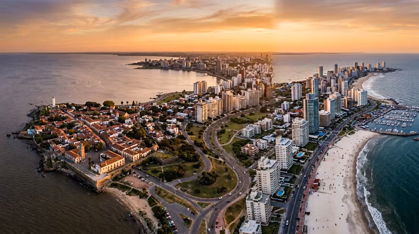Ciudades Sugar de Uruguay - Montevideo, Punta del Este y Colonia